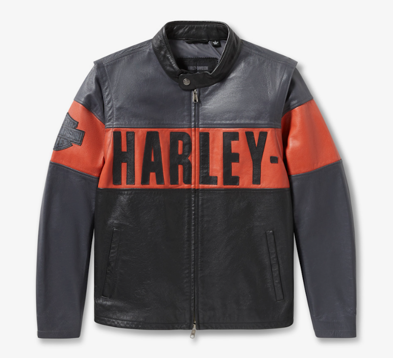 Blouson en cuir convertible Essential