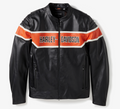 Blouson de moto H-D Trenton en cuir pour hommes