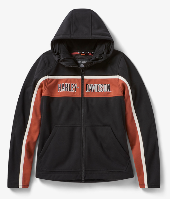 Polaire de moto à capuche H-D Trenton Deflector 2.0 pour femmes