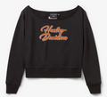 Sweat H-D Essential à épaules dénudées pour femmes - Harley Black