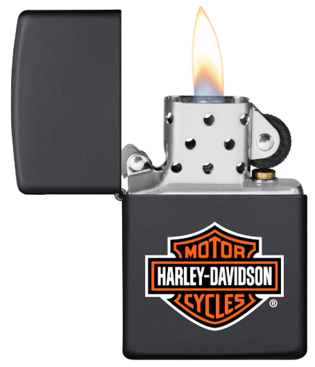 ZIPPO Harley-Davidson - noir - BAR & SHIELD